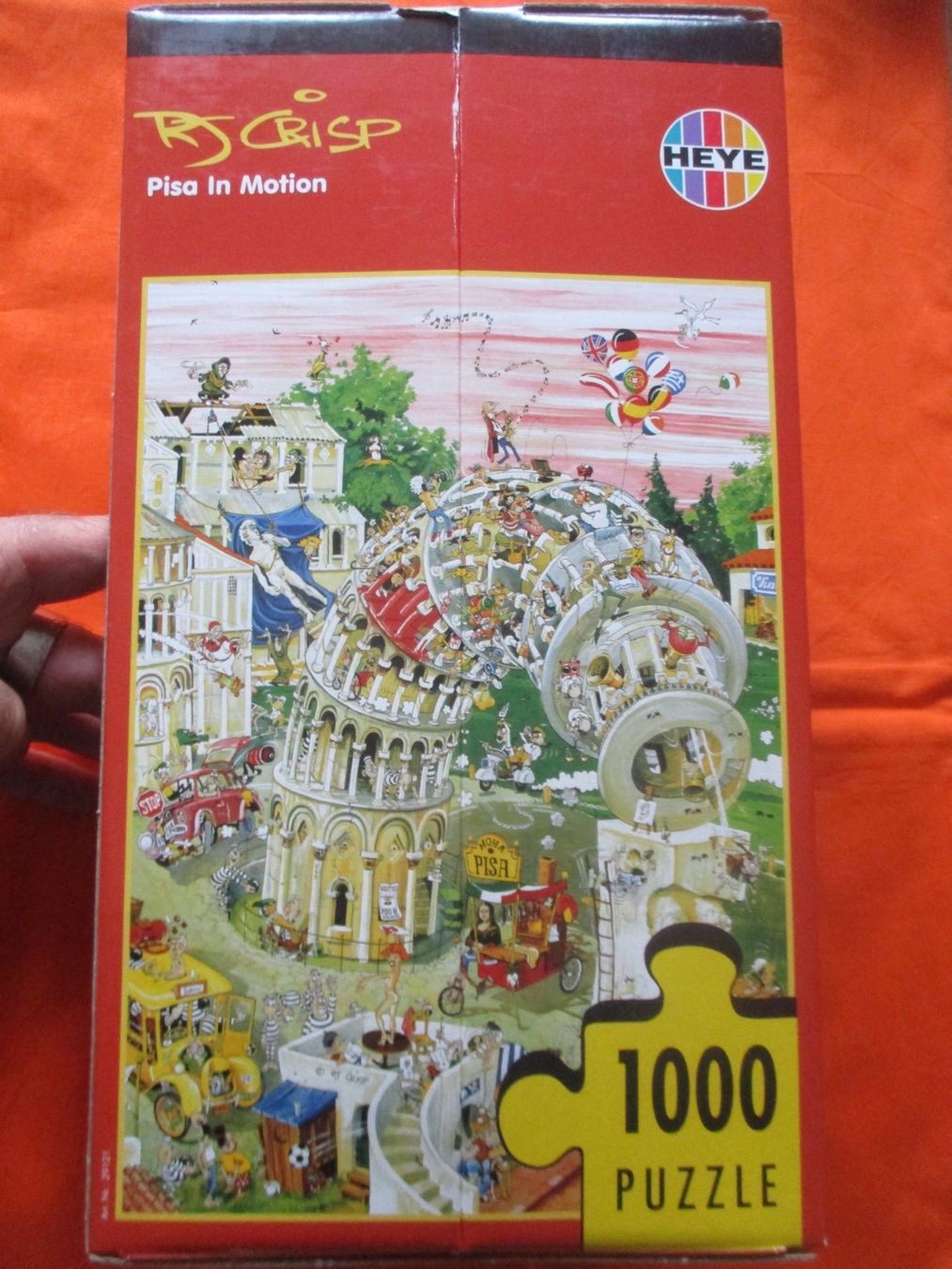 Heye Puzzle: Heye Puzzle, Pisa in Motion – Usato da Birsfelden venduto da alles-muss-raus
