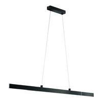 LED Pendellampe / Hängeleuchte schwarz - ausziehbar