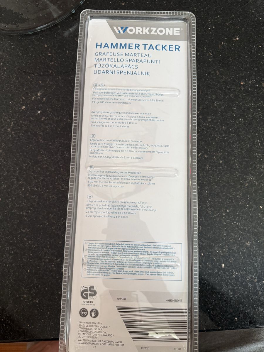 Tous les outils: Hammer Tacker OVP – Neuf avec emballage d'origine à Luzern par Grawp 1