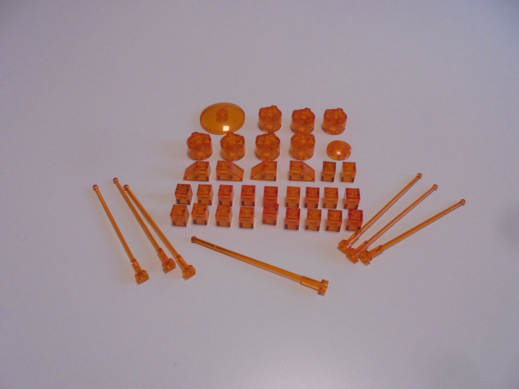 Lego Giocattoli: LEGO - DIVERSE - ORANGE - TRANSPARENTE - TEILE – Usato da Gelterkinden venduto da ajdt4