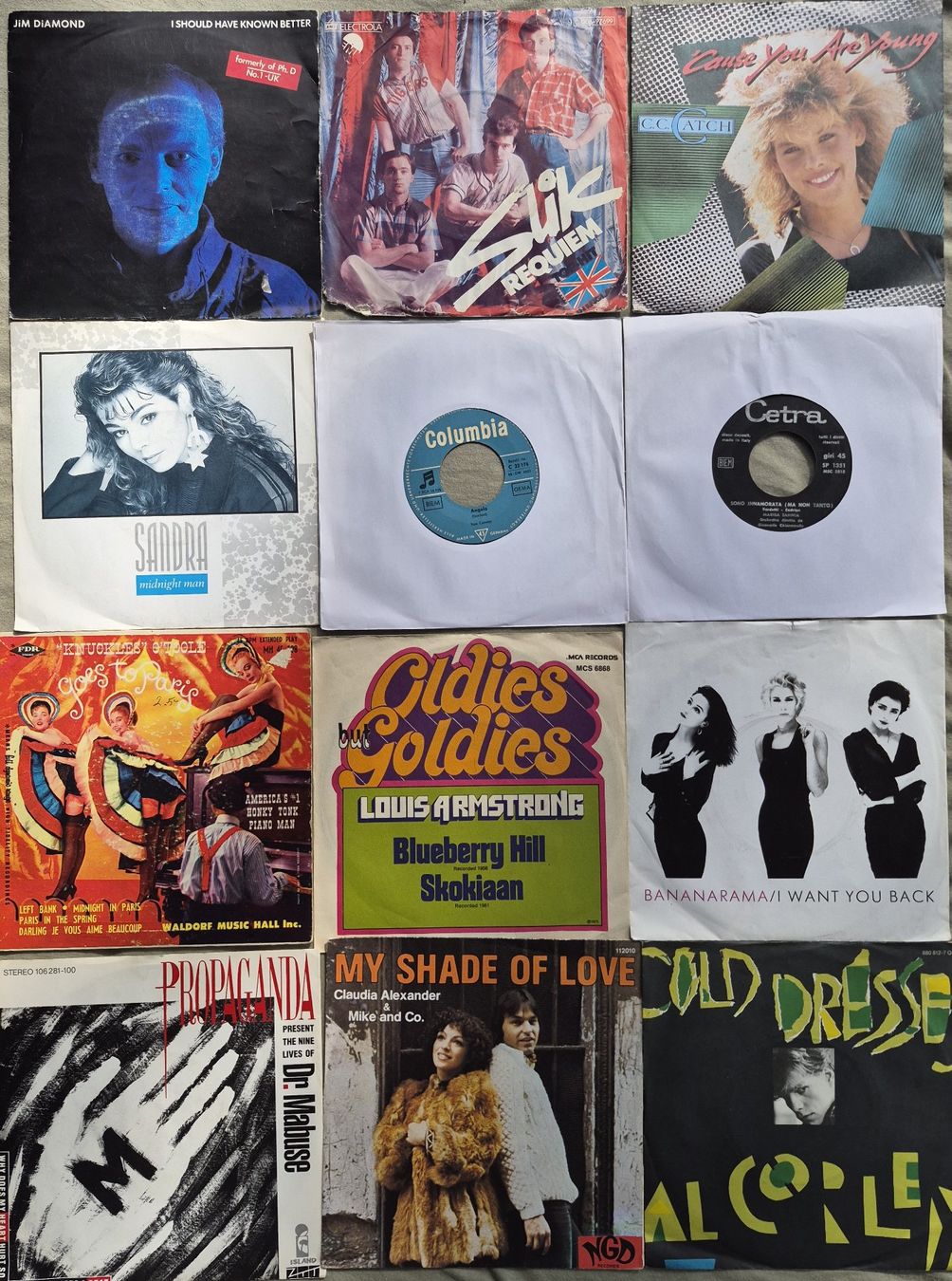 Dischi in vinile: 120 singles: Pop, rock, jazz, country,... – Usato da Onex venduto da X-Ray69 3