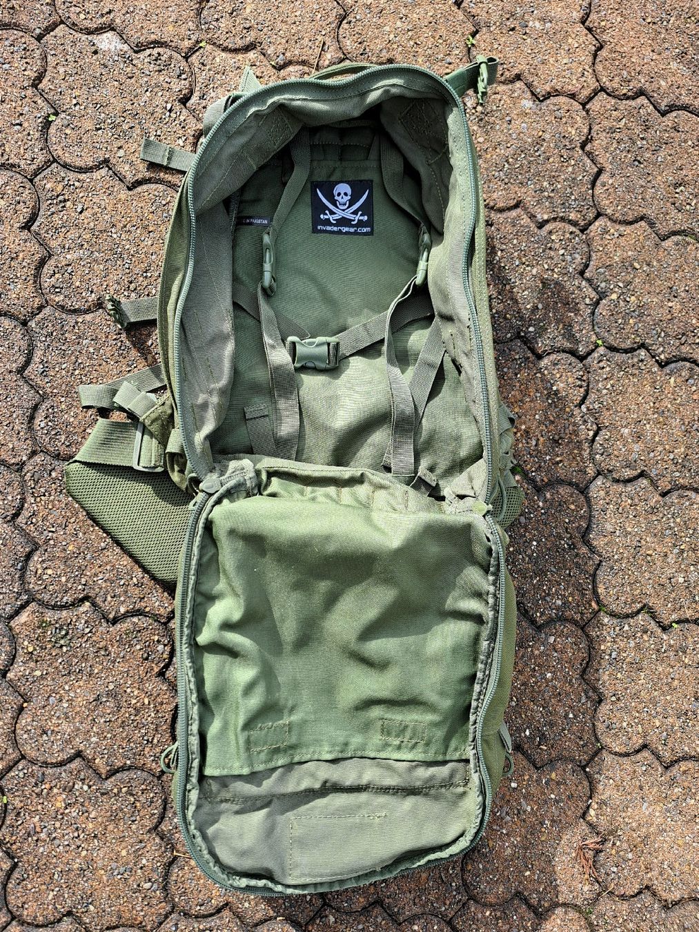 Zaini: Taktischer Rucksack, grün, 25l – Usato da Zufikon venduto da olinielsen 6