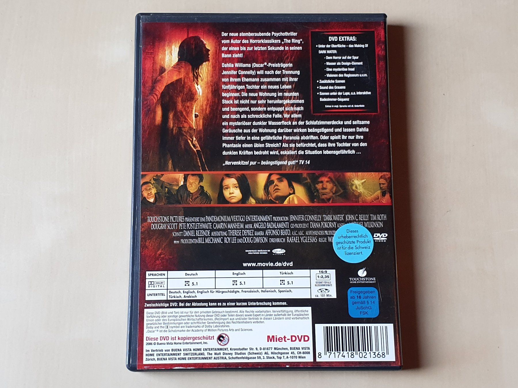 Alle DVDs: Dark Water – Gebraucht aus Stansstad von collectorsshop 1