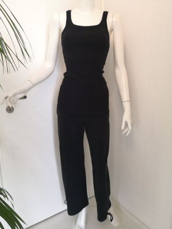 🤩MANGO & H&M PYJAMA SCHWARZ GERILLT