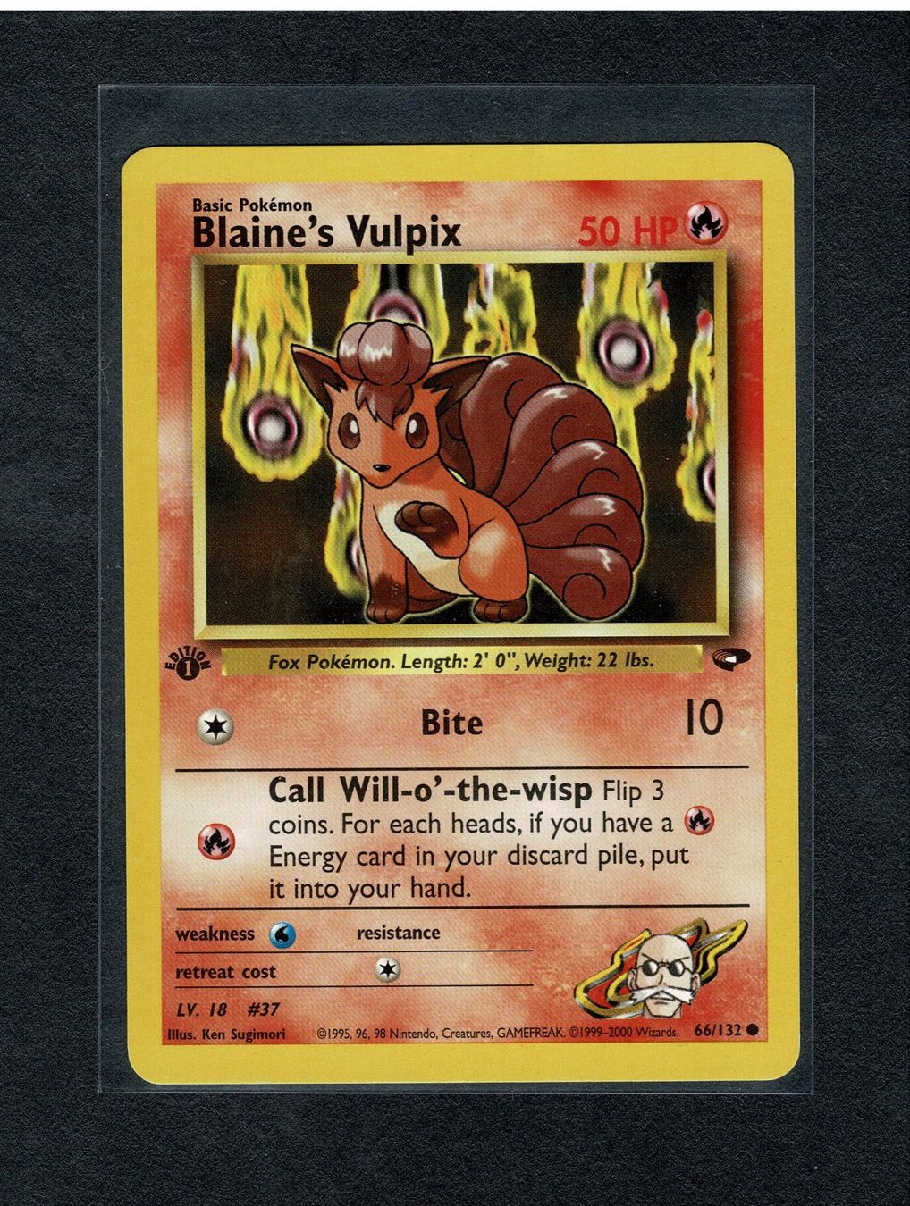 Pokémon Carte collezionabili: Blaine's Vulpix- 1st Gym Challenge – Usato da Giubiasco venduto da rude01