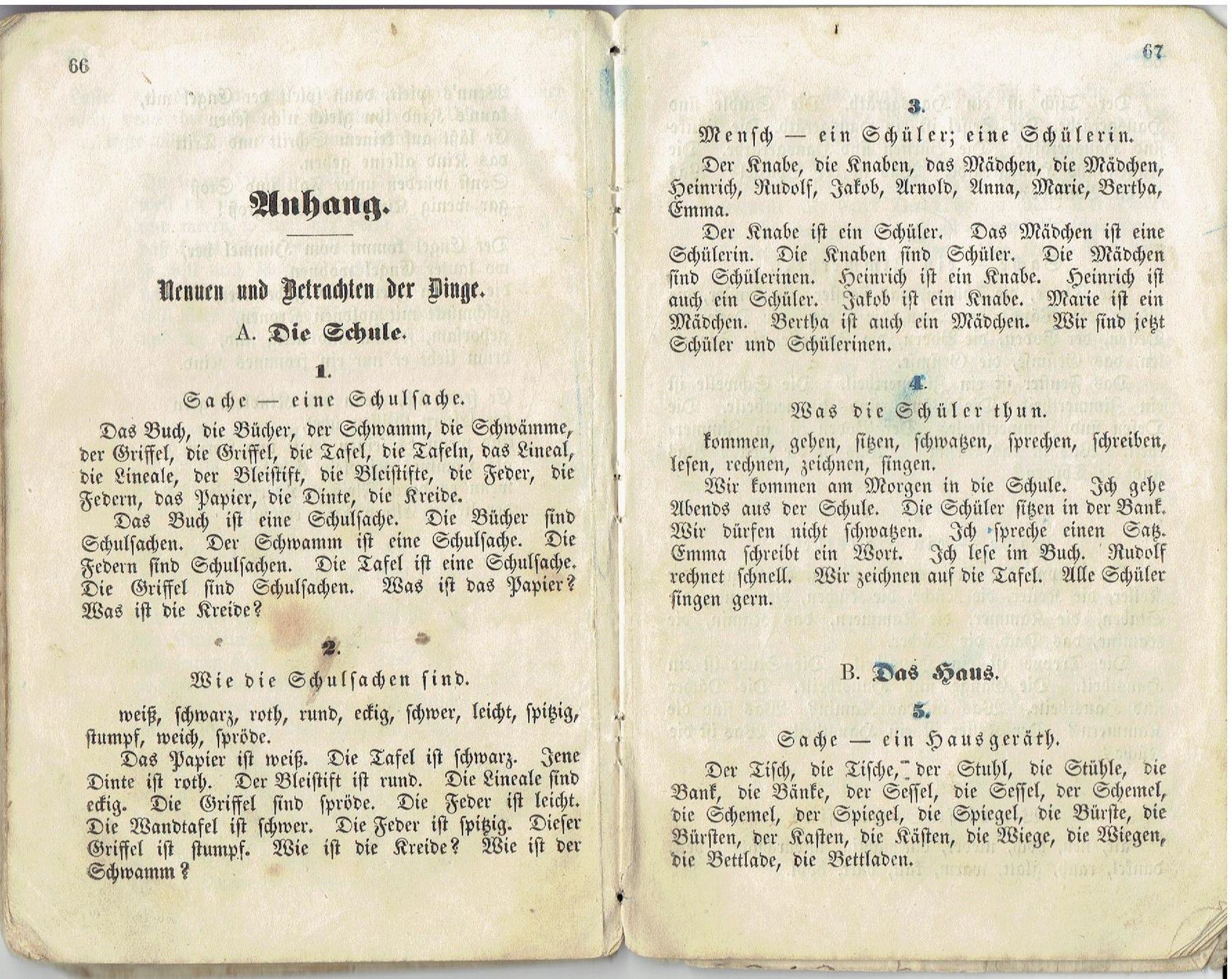 Libri: Schulbüchlein Chur 1862 – Difettoso da Flims - Dorf venduto da Stagediver 7