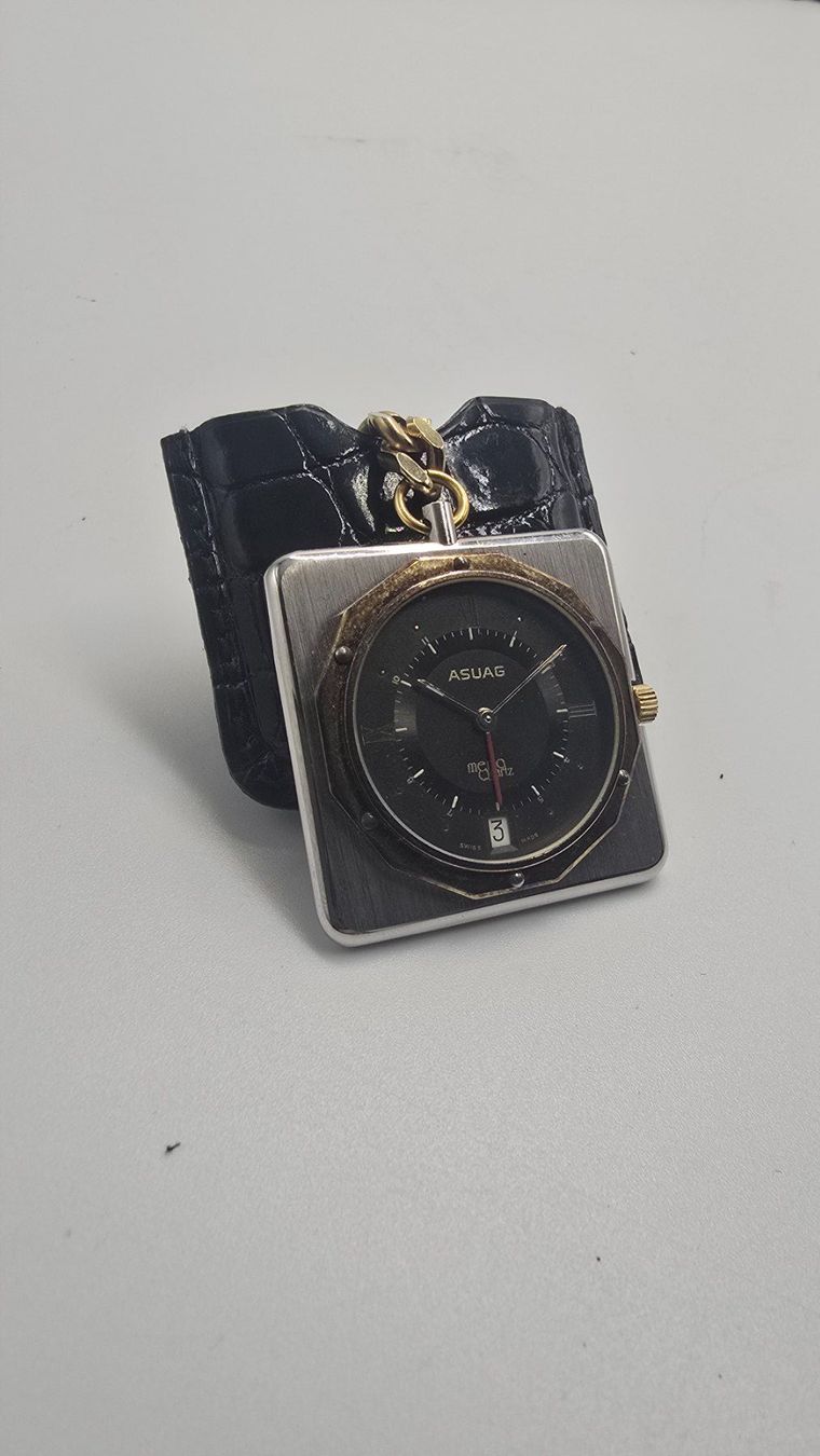 Wecker: ASUAG pendulette de bureau-reveil – Defekt aus La Chaux-de-Fonds von curtitswisswatches 2