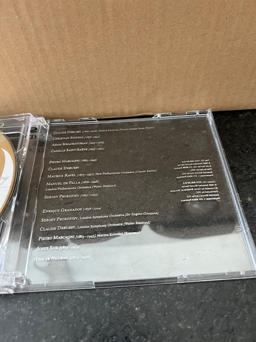 CDs: Swissair Doppel-CD Jahr 2000 – Gebraucht aus Solothurn von Spicar 2
