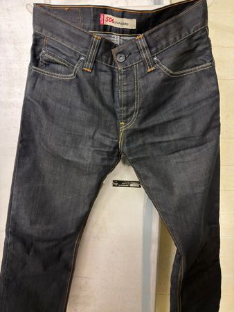 Jeans Levi's 506 Standard dunkles Denim Grösse W 31/L 32
