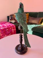 Perroquet décoratif sur socle | Decorative parrot on stand