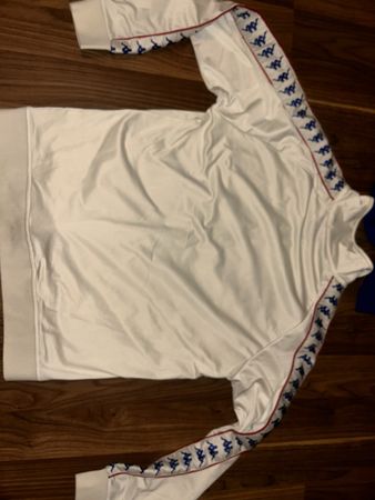 Kappa Trainingsjacke, XL, weiss - Perfekt für den Sport!