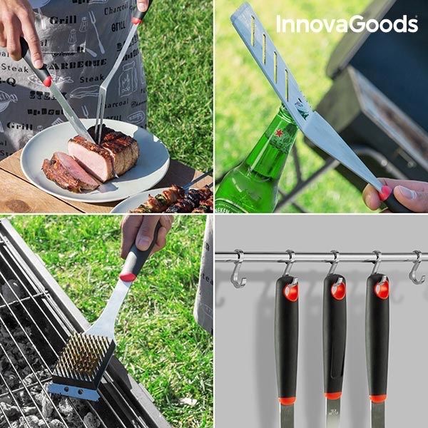 Gabeln: MALLETTE PROFESSIONNELLE BARBECUE 11 Pcs – Neu und originalverpackt aus Châtelaine von BONNE_AFFAIRE 2