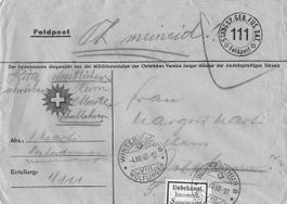 Feldpostbrief 1940 - NICHT ZUSTELLBAR - unbekannt! Ab 1.--