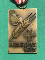 Medaille Fribourg 1975 Schweiz. Wettkampftage gebraucht