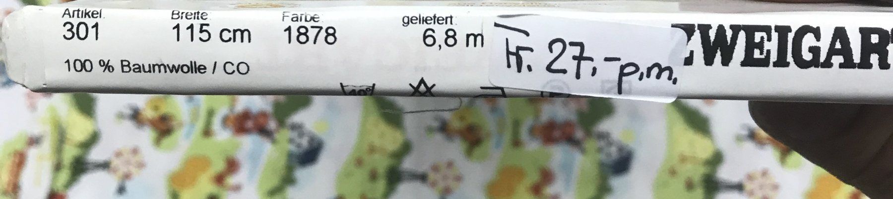 Tessuti: STOFF KINDER CA.410X115CM NEU – Nuovo (secondo la descrizione) da Ostermundigen venduto da wini63 4