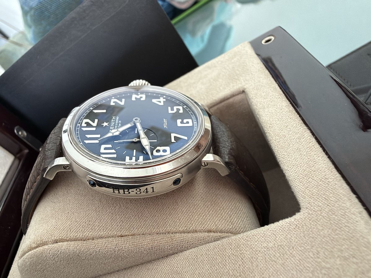 Zenith Montres: Montre Zenith Pilot – D'occasion à Sion par Blackwidow86 2