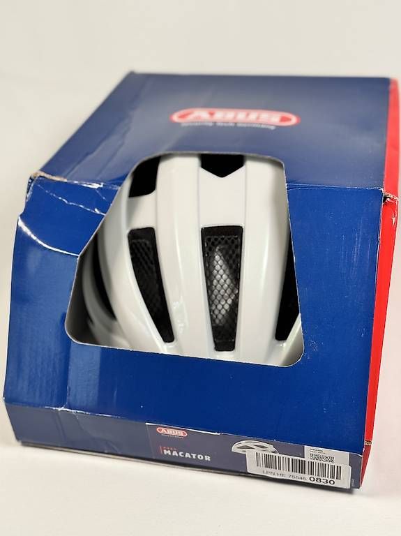 Abus Caschi: ABUS Rennradhelm Macator Velohelm Größe L 58-62 Neu – Usato da Kreuzlingen venduto da Best-Deal-Oase 2