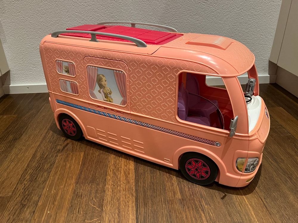 Barbie Wohnmobil Mit Pool