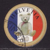 SBK-Nr. 1054 (Teddybär Frankreich, 2002) gestempelt