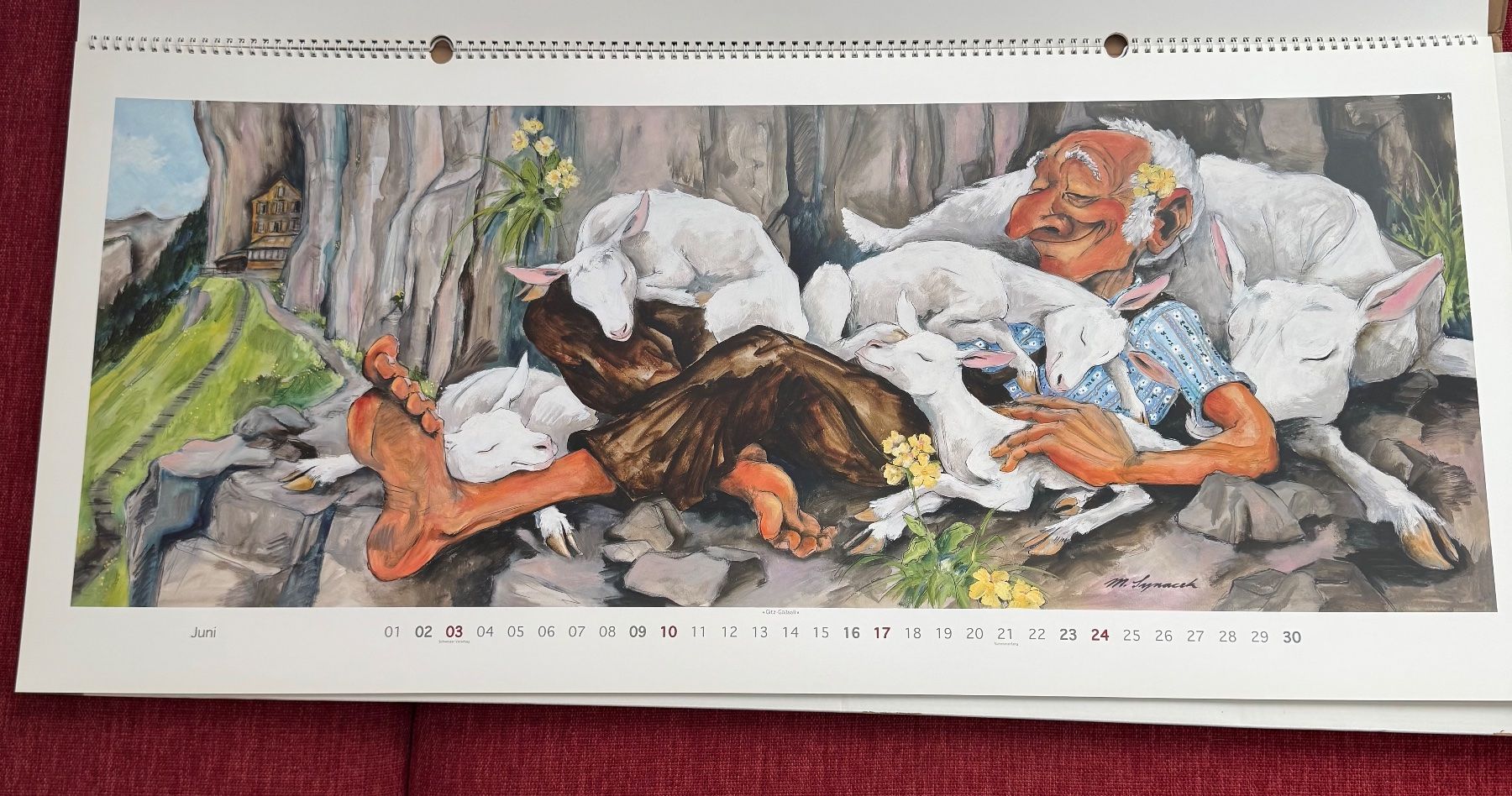 Kalender: Kalender Martin Synacek 2012 Appenzell – Gebraucht aus Riehen von ekc_ymy2 6