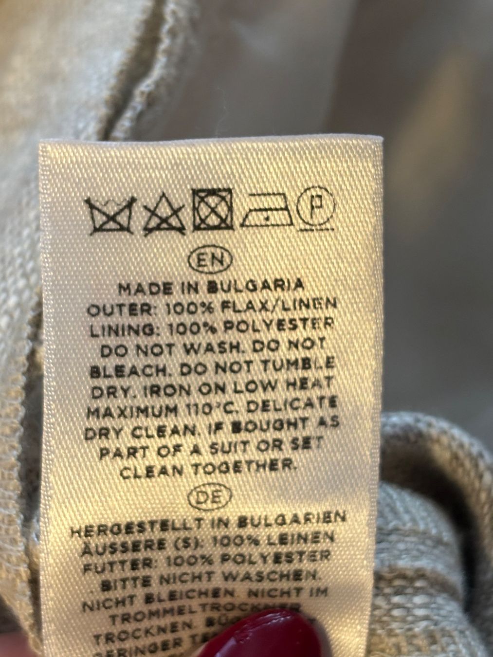 Pantaloni: HOBBS London Marlenehose 100% Leinen – Usato da St. Margrethen SG venduto da dijanaO 7