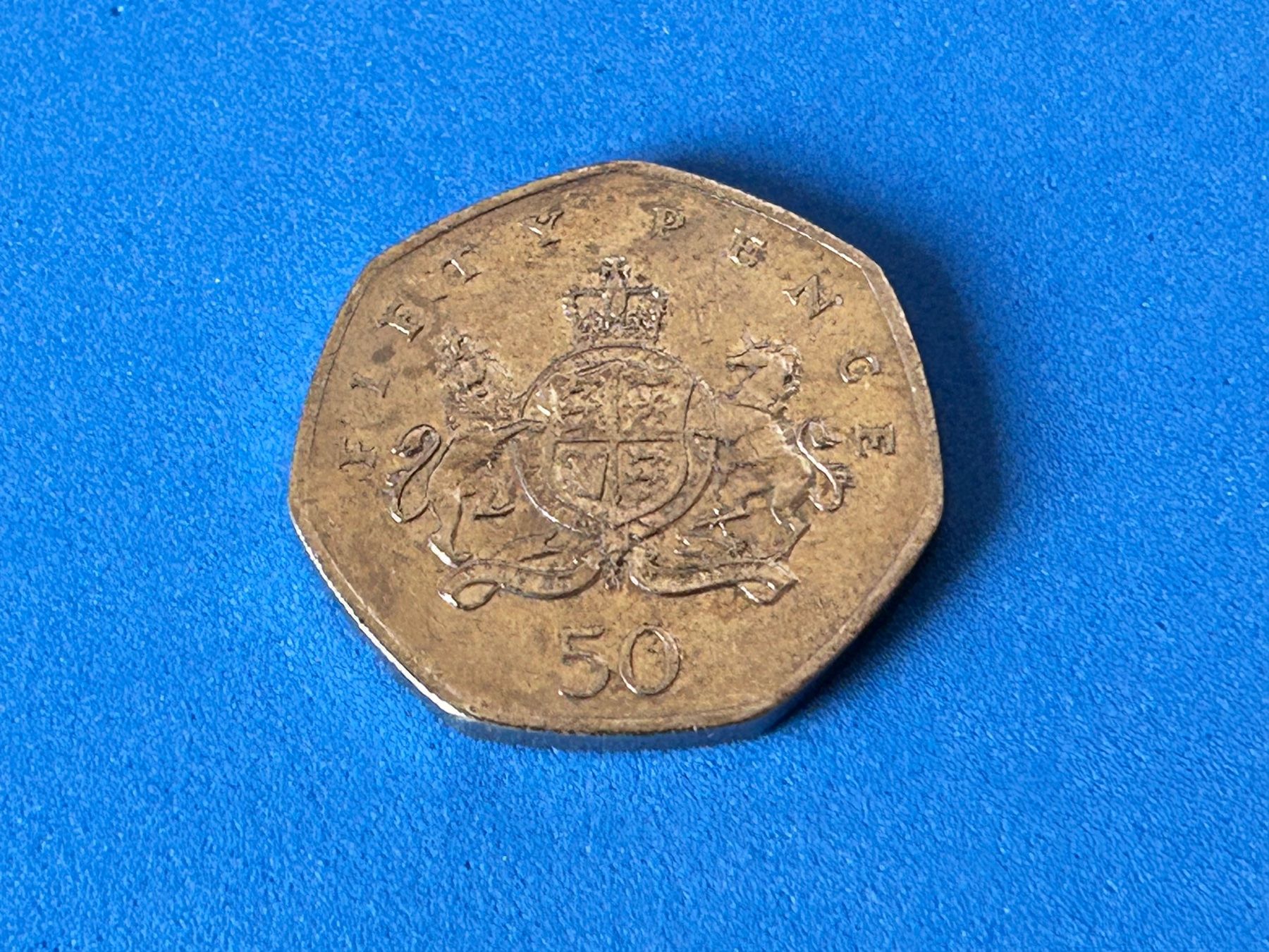 Alle Münzen: UK - 50 Pence - Christopher Ironside 2013 – Gebraucht aus Corcelles NE von AJKader 7