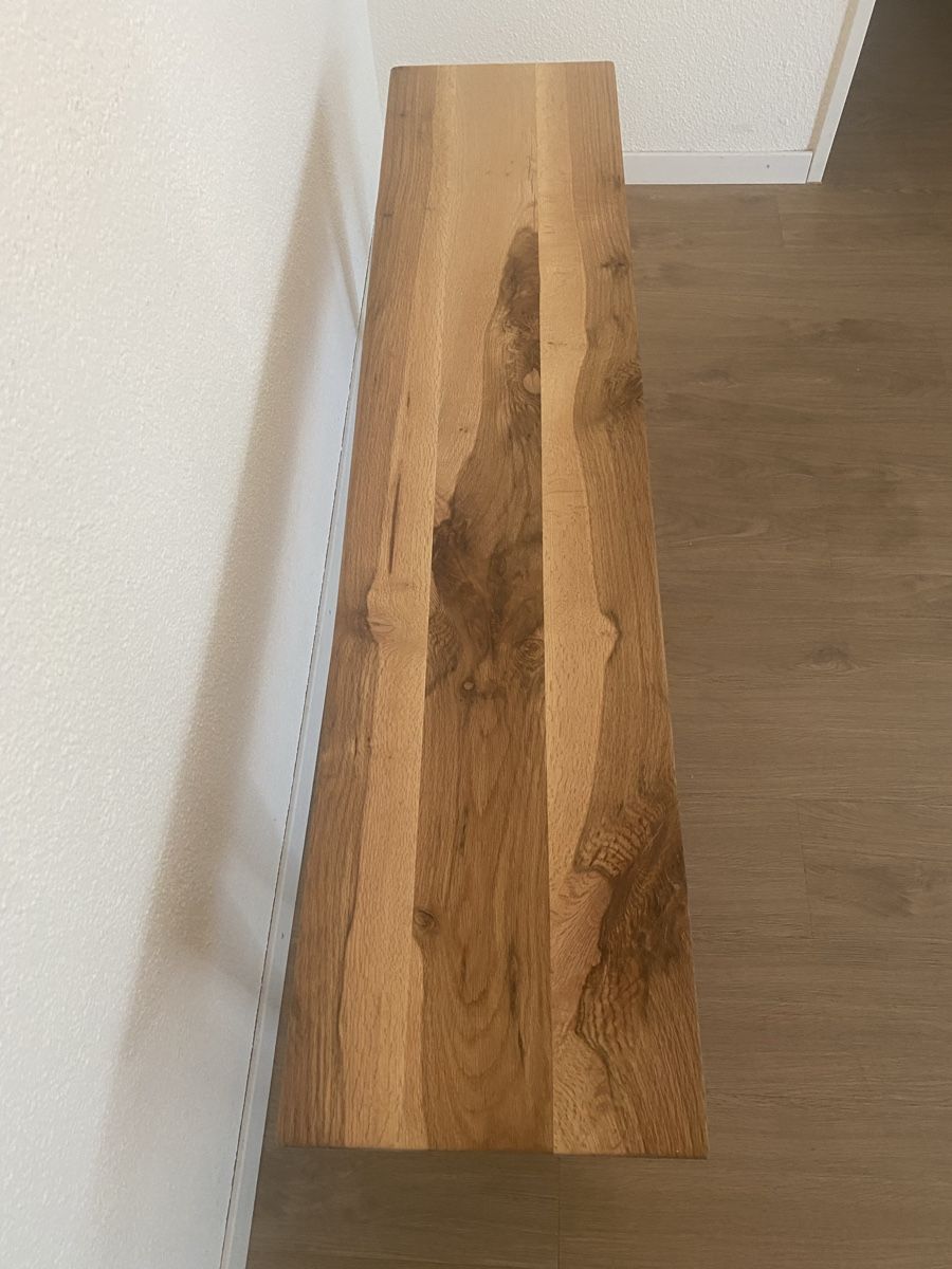 Panchine: Wunderschöne Bänkli aus massiv Eichenholz 130x30 – Nuovo (secondo la descrizione) da Stans venduto da Friz11 3