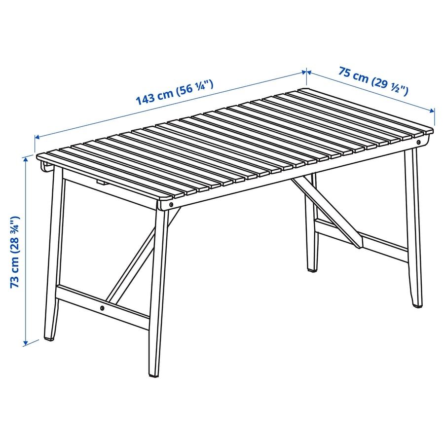 Ikea Tische: askholmen Gartentisch Ikea 1 Jahr alt – Gebraucht aus Uster von Alfa0008 2