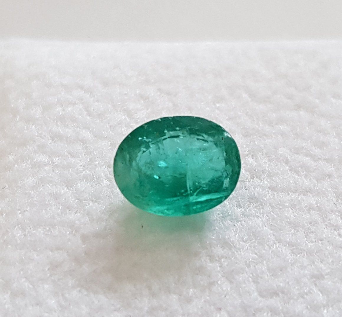 Pietre preziose: Schöner grüner Smaragd; 1.2 ct.; SI – Nuovo (secondo la descrizione) da Horgen venduto da Agopton