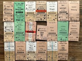 20 Top Billette, SBB, Tickets Edmondsche Kartonbillette