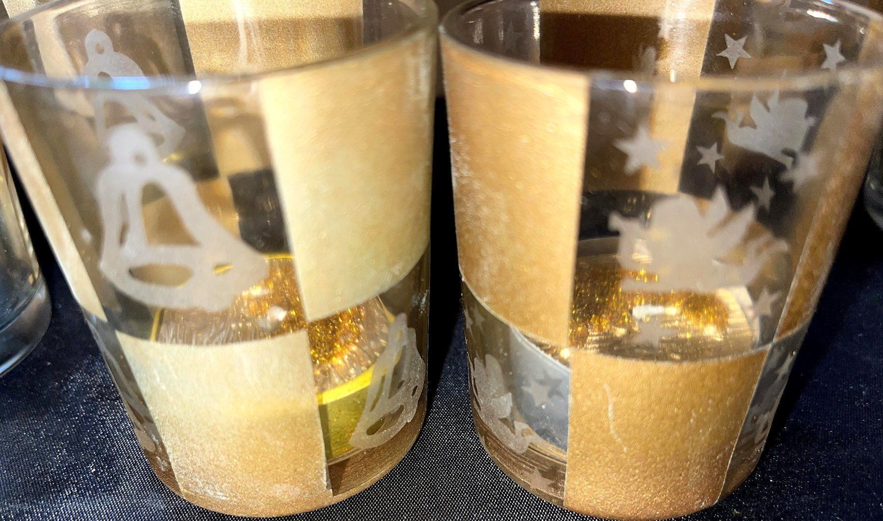 Bicchieri: 6 Windlichter im Glas – Nuovo (secondo la descrizione) da Lutzenberg venduto da Pinschi01 2