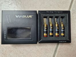 VIABLUE T8 Cinchstecker 2 Paare Neu