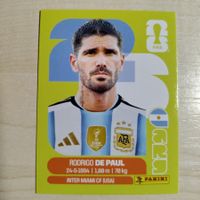 Rodrigo DE PAUL, ARG 10, Panini WM 2026