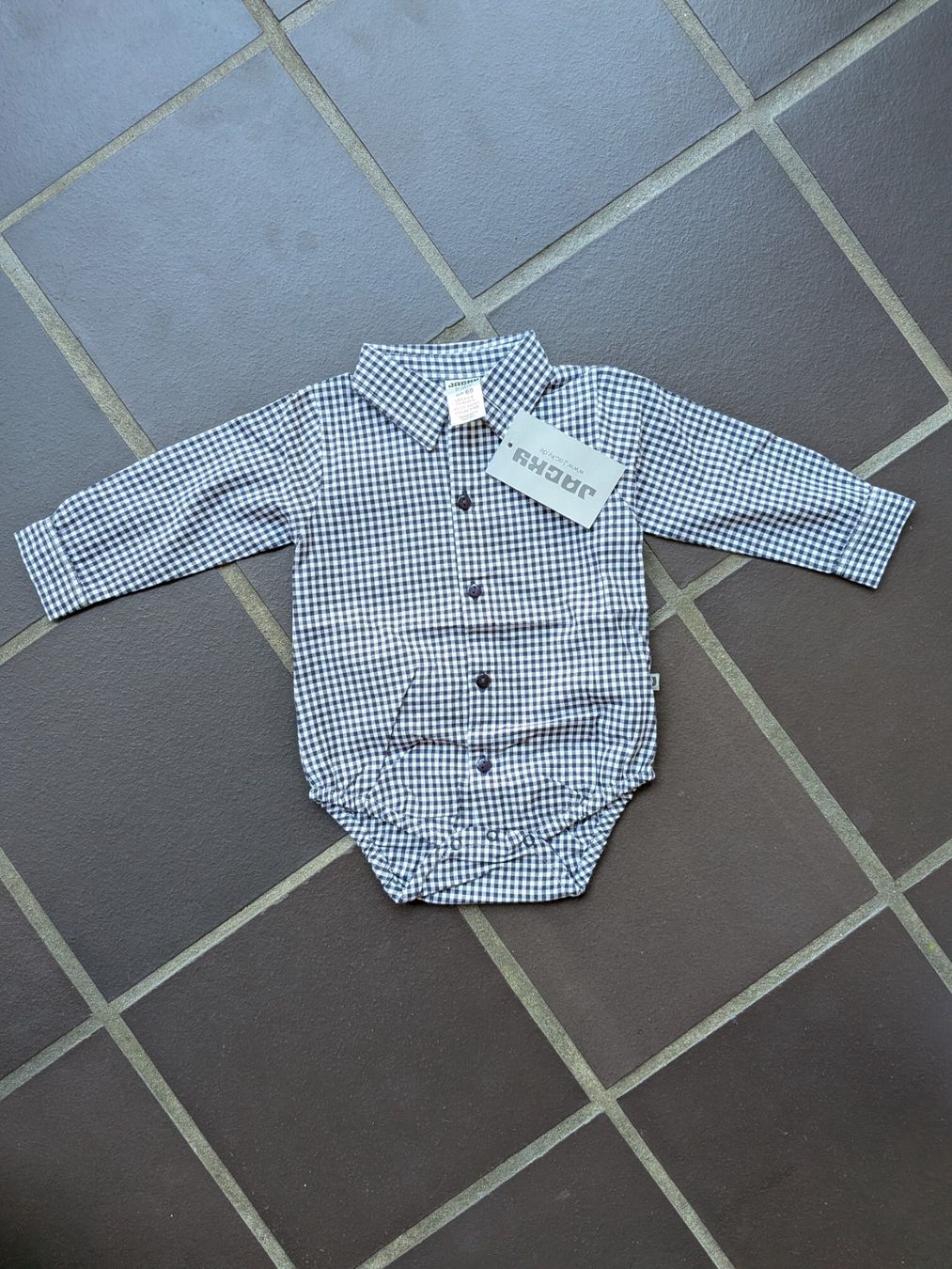 Camicie, Top & T-shirt: kariertes Hemdbody von Jacky – Nuovo e nell'imballaggio originale da Weiningen ZH venduto da janinea1234