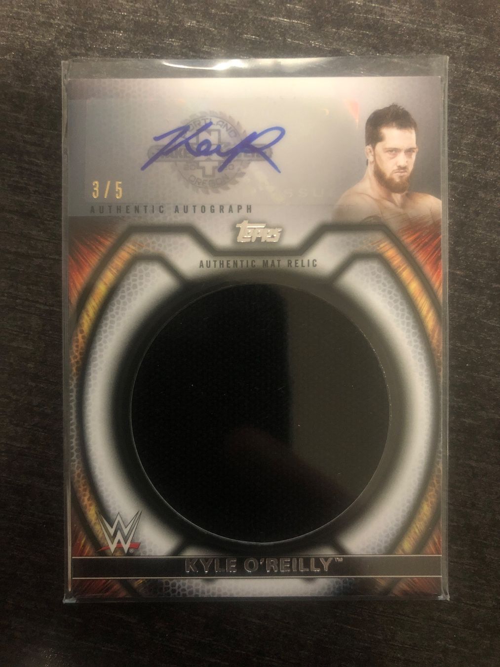 Topps Carte collezionabili: Topps WWE Kyle O‘Ryle Patch-Autogramm /5 – Usato da Wangenried venduto da Garagara