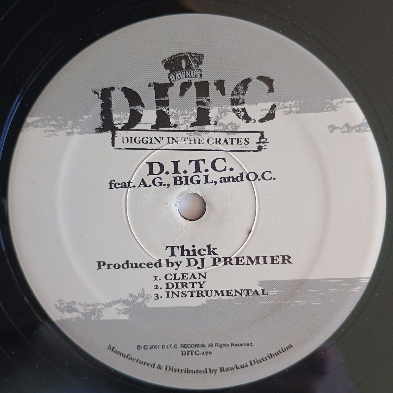 Schallplatten: D.I.T.C. ‎– Thick 12" US-2001 RE VG+/VG – Gebraucht aus münchenstein von karl_heinz_krasser 1