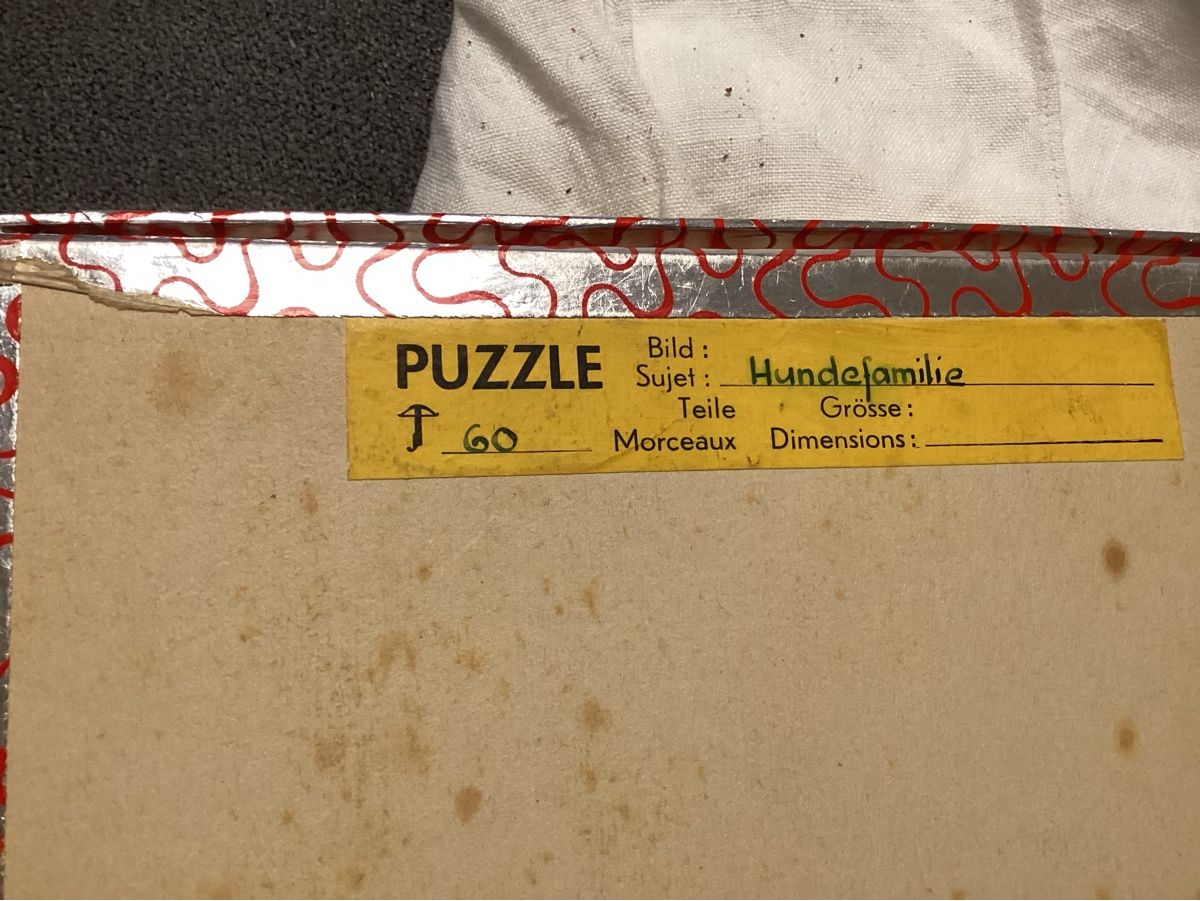 Penelope Puzzle: ALTES PENELOPE HOLZPUZZLE – Usato da Münchenstein venduto da NoSu98 2