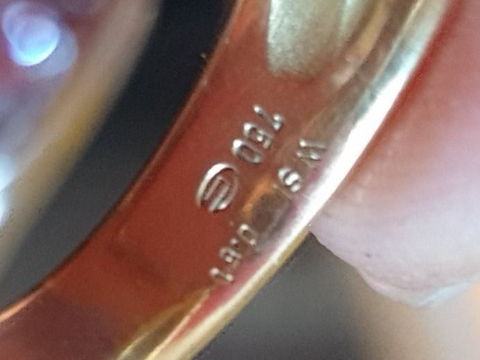 Anelli: Bague OR 18 ct. or jaune et or blanc – Nuovo (secondo la descrizione) da SAXON venduto da Mariposita1428 2