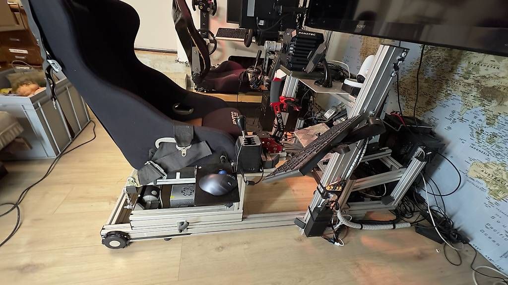 Go-Kart: Châssis simracing dynamique 2DOF sans accessoires – Usato da Eclagnens venduto da grandchamps 3