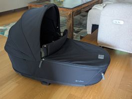 Cybex Priam Lux Carry Cot – Sepia Black