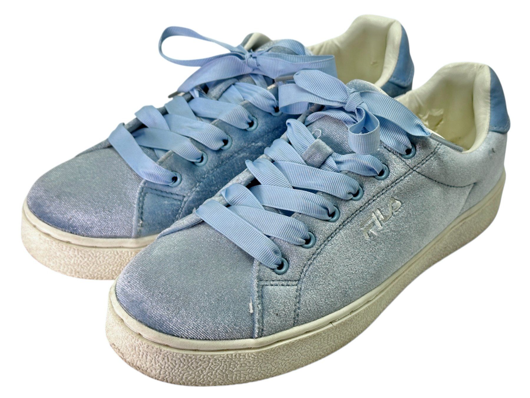Fila Scarpe da donna: Baskets Fila Velours Bleu Clair. Pointure 40 – Usato da Morges venduto da Auct 3