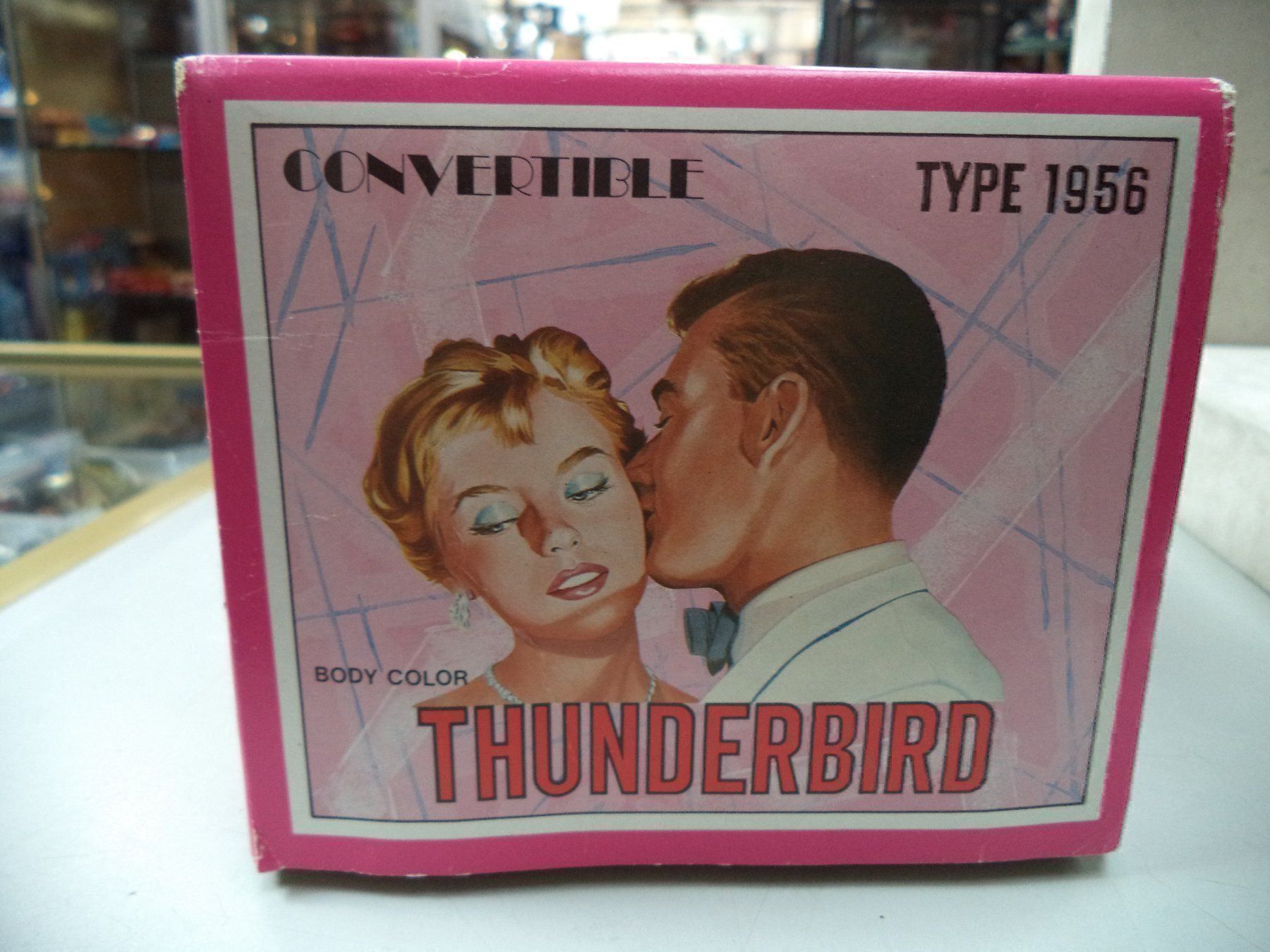 Modellini d'auto: Blech FORD 56 THUNDERBIRD 1:18 – Nuovo e nell'imballaggio originale da Rieden AG venduto da Wirth03 8