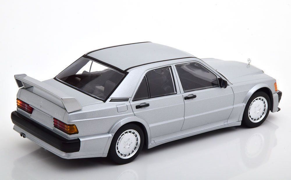 Mercedes-Benz Modellautos: Mercedes-Benz 190 E 2.5-16V Evolution I W201 1989 silber – Neu und originalverpackt aus Gerlafingen von espero88 1