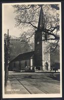 Bex, L'Eglise, Strassenpartie an der Kir