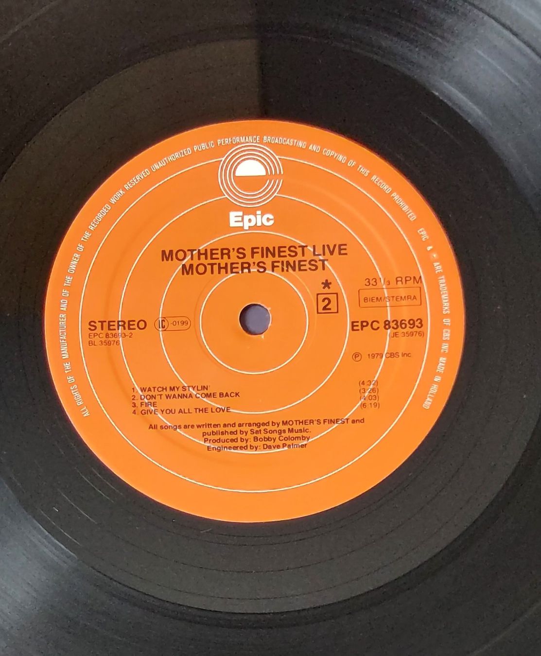 Vinyles: LP - MOTHER'S FINEST - LIVE! – D'occasion à Steckborn par Quo7 2