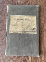 Dienstbüchlein , Gfr Artillerie Train, Jg 1873