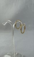 Ohrringe / Creolen in 750 Gold / 18 Karat