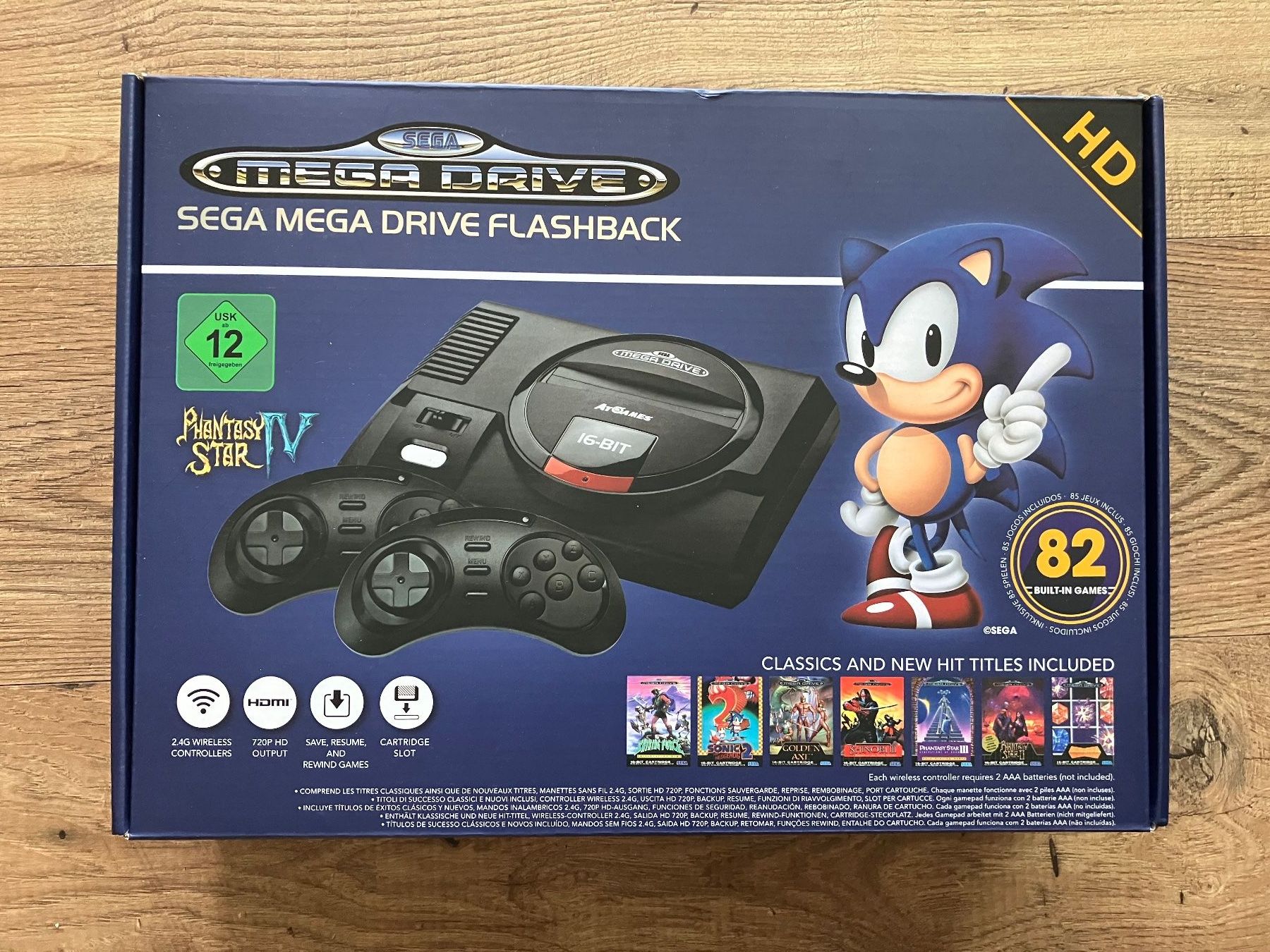 Sega Konsolen: Console Sega Megadrive Flashback HD – Gebraucht aus Châtel-St-Denis von Lestresorsdugrenier