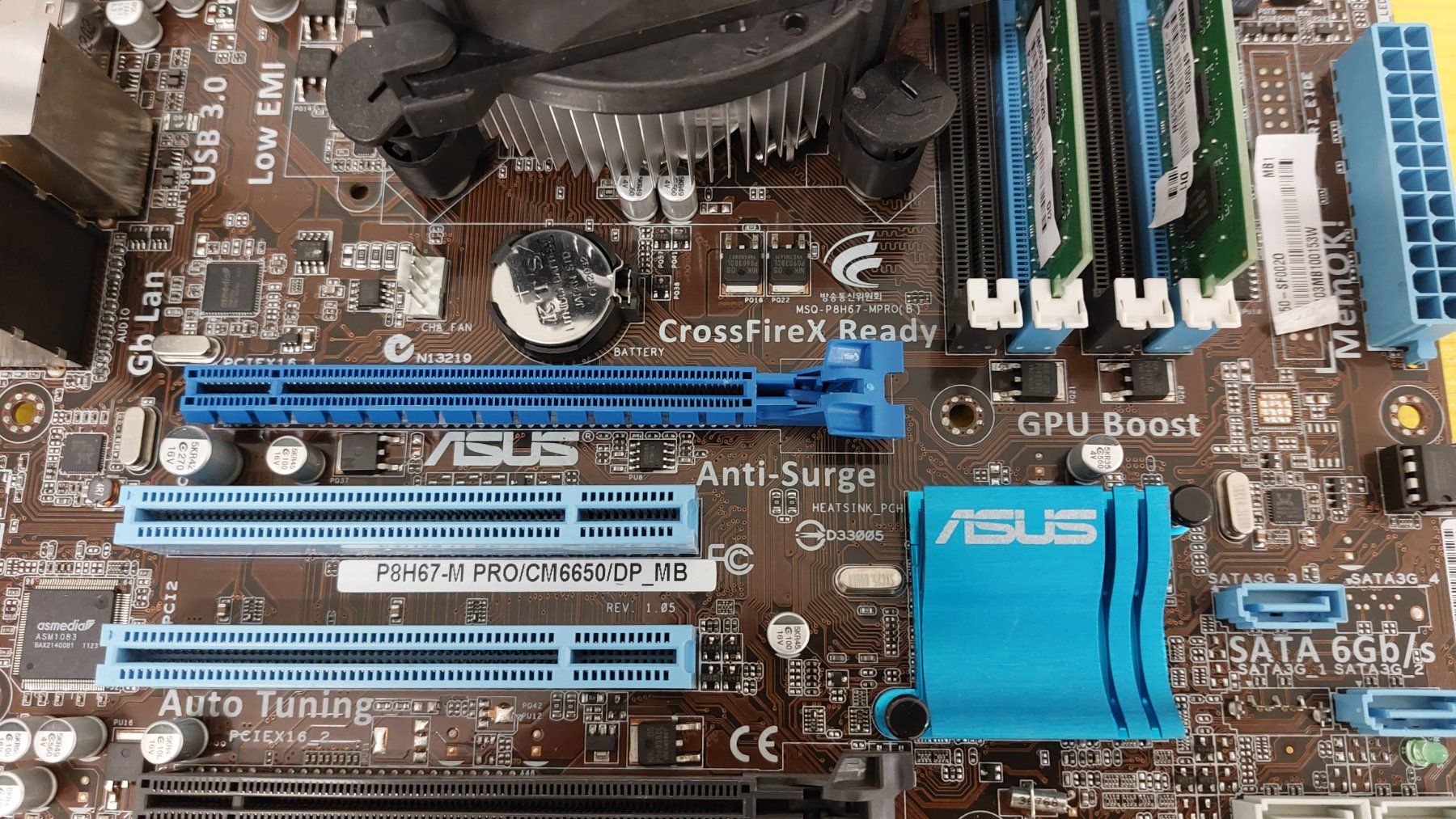 Asus Schede madri: Mainboard ASUS i7 3,4GHz 8GB Ram – Usato da Hinteregg venduto da Amerizium 1