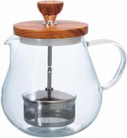Hario Teekanne mit Olivenholz/Neu und ungebraucht